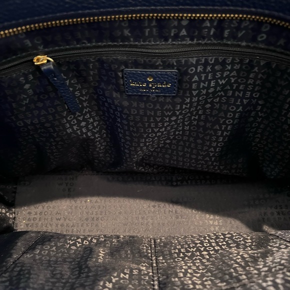 Kate Spade Royal Blue Tote Bag - Picture 3 of 3